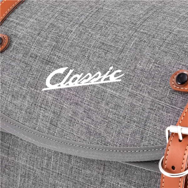 Bag "Classic" for Vespa - gray, nylon