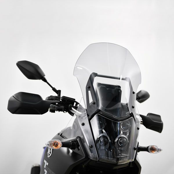 High windshield smoke gray for Yamaha Ténéré 700 (19-24)