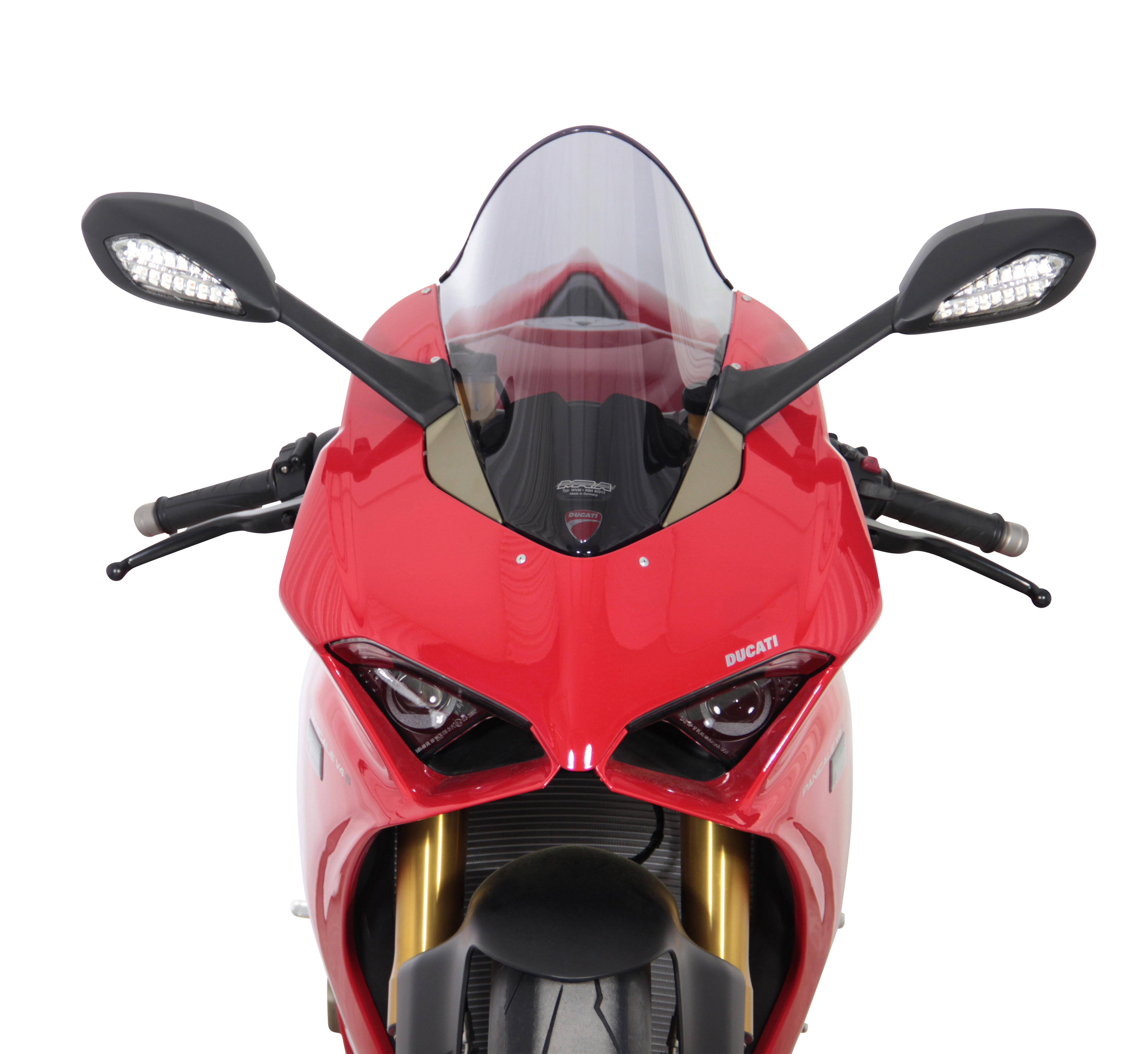 Racing windshield "R" smoke gray for Panigale V4 /R /S Orignal MRA