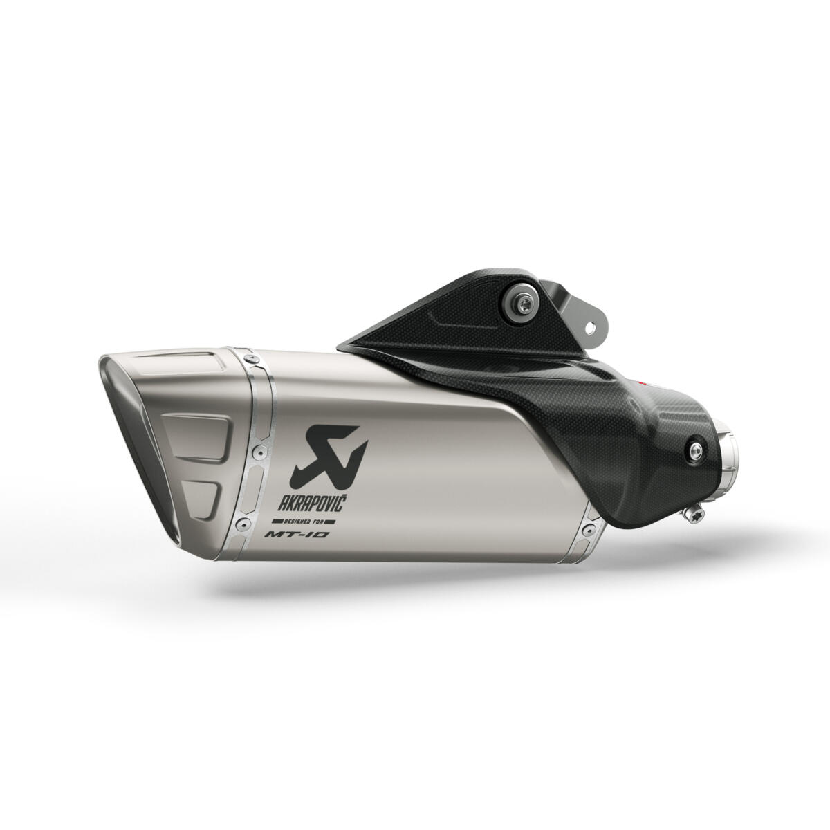Akrapovič slip-on exhaust titanium for Yamaha MT-10 (22-) Original