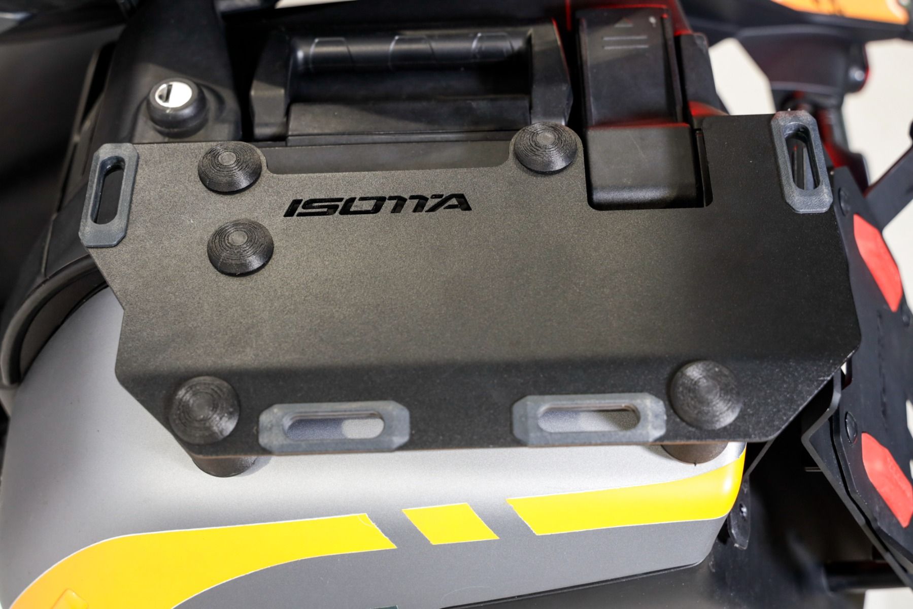 Luggage rack for original side cases for Moto Guzzi Stelvio 1000