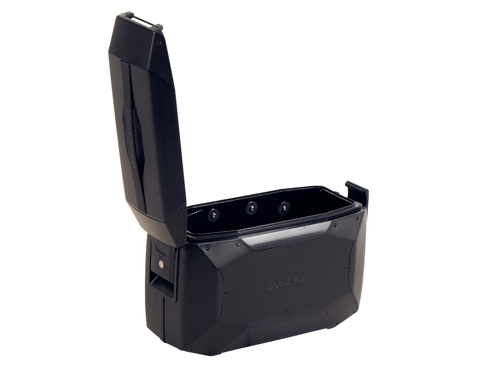 Xcore side case black for C-Bow holder Hepco & Becker