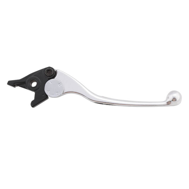HIGHSIDER smart Type BC 420 Repair brake lever silver/black With ABE, adjustable (1pc)