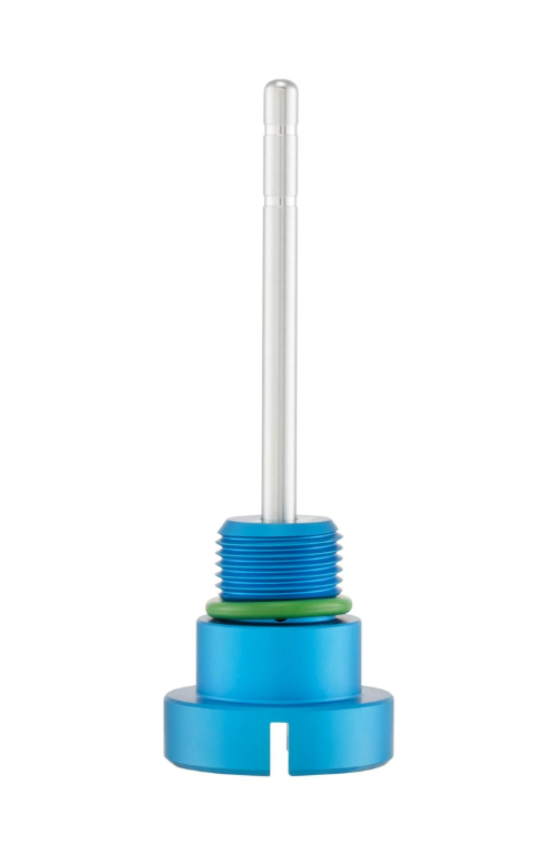 Oil filler plug engine oil for Vespa GTS Super 125cc 4T LC Euro 3 (09-16), blue matt