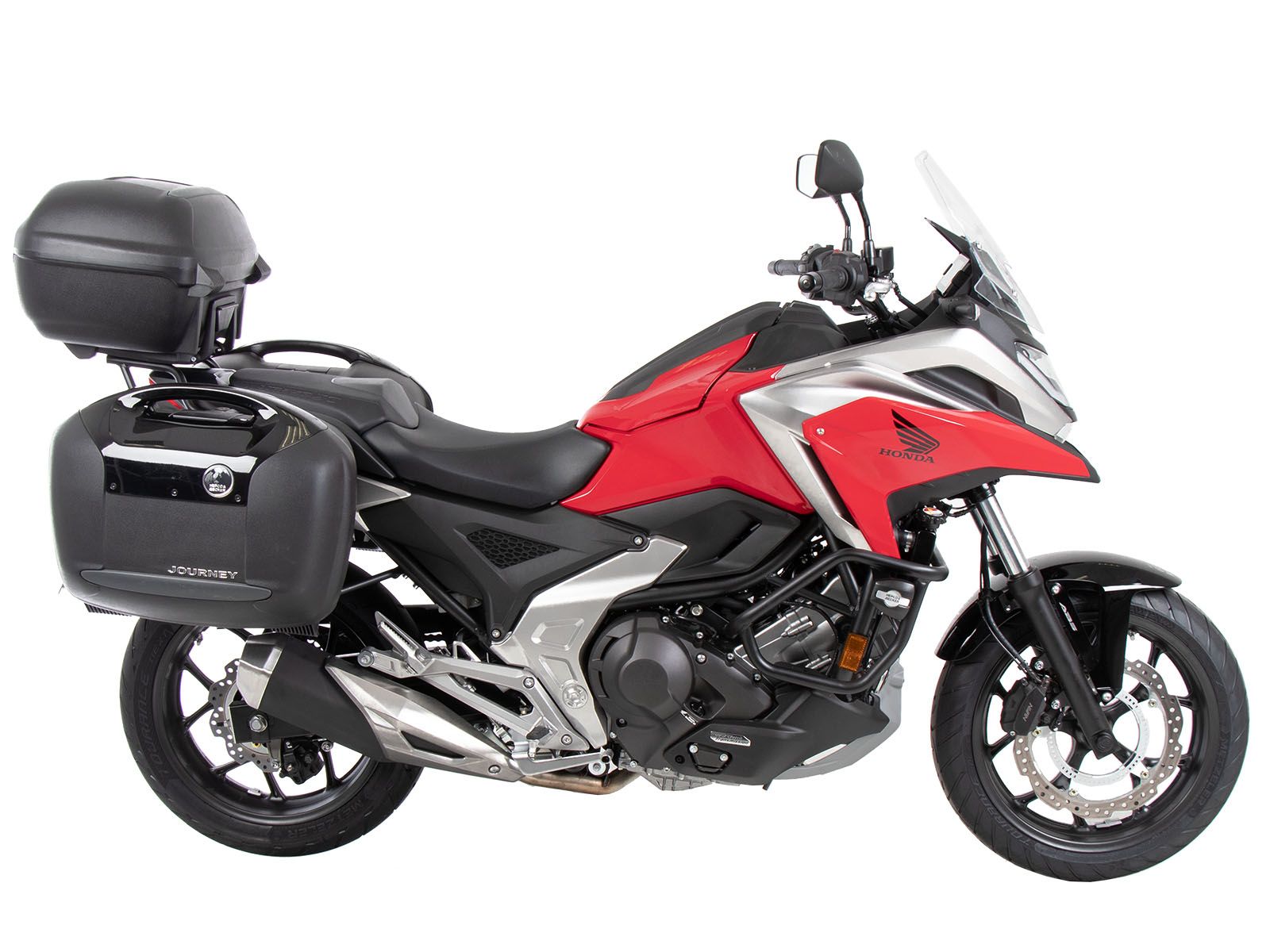 Alurack top case carrier black for Honda NC 750 X /DCT (21-) Hepco & Becker