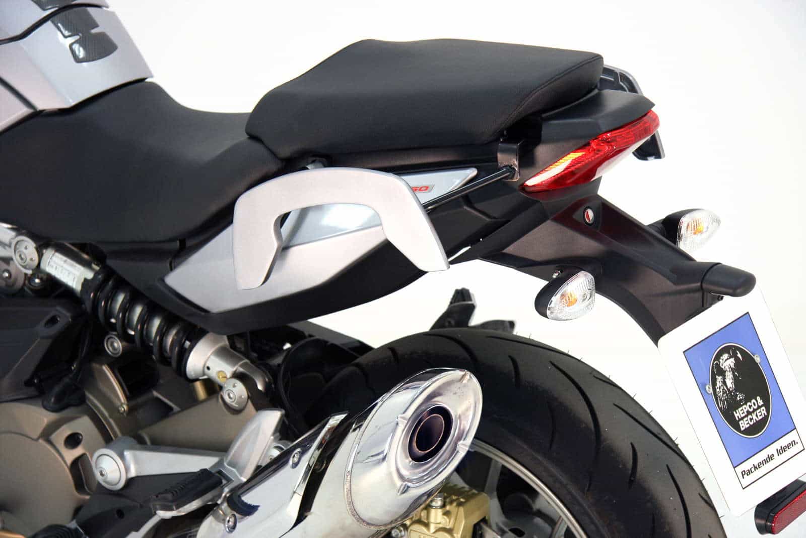 C-Bow side carrier black for Aprilia NA 850 Mana/GT (07-16) Hepco & Becker