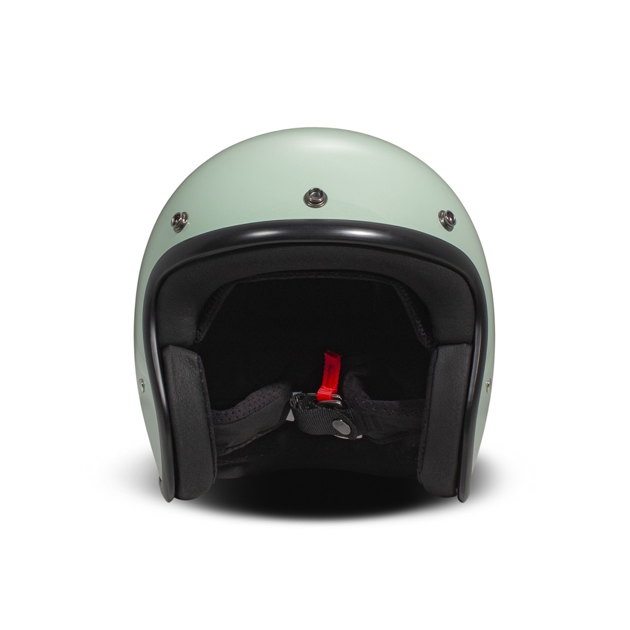 DMD jet helmet Retro, mint, glossy, Lattementa, fiberglass, ECE 22.06