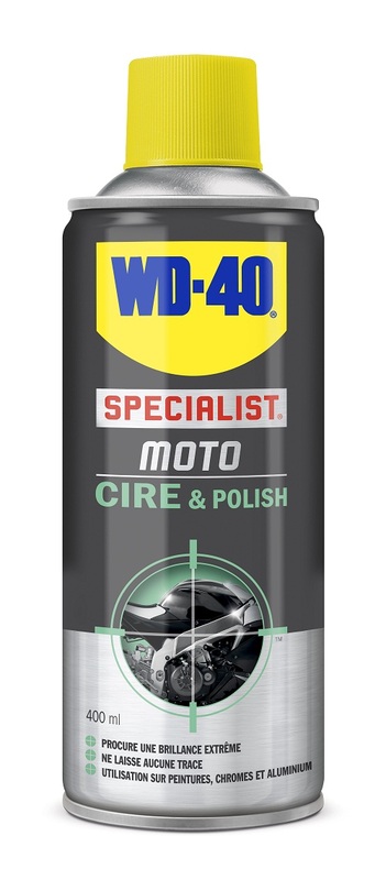 WD-40 Specialist® Motorcycle wax polish - spray 400ml