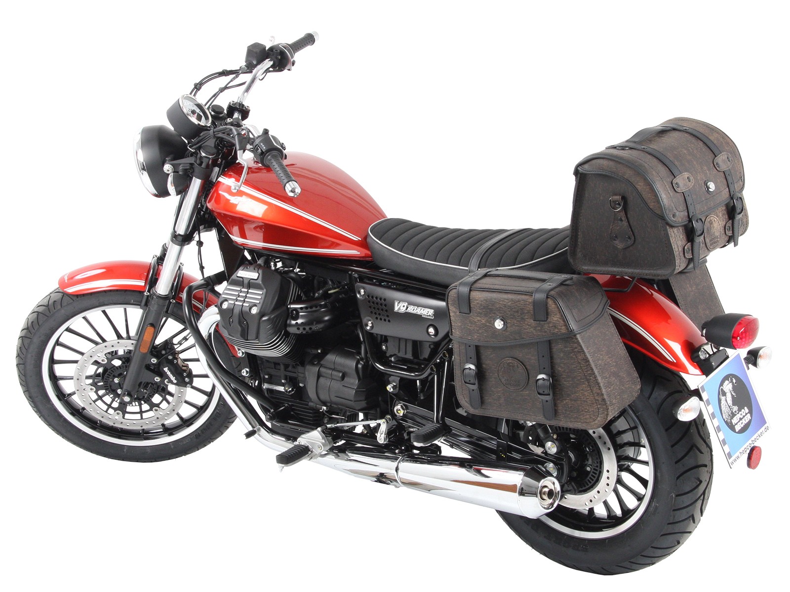 C-Bow side carrier black for V 9 Roamer (Bj.16-) Hepco & Becker