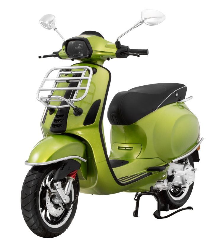 Front bumper fender for Vespa Primavera/Sprint/Elettrica 50-150cc, chrome