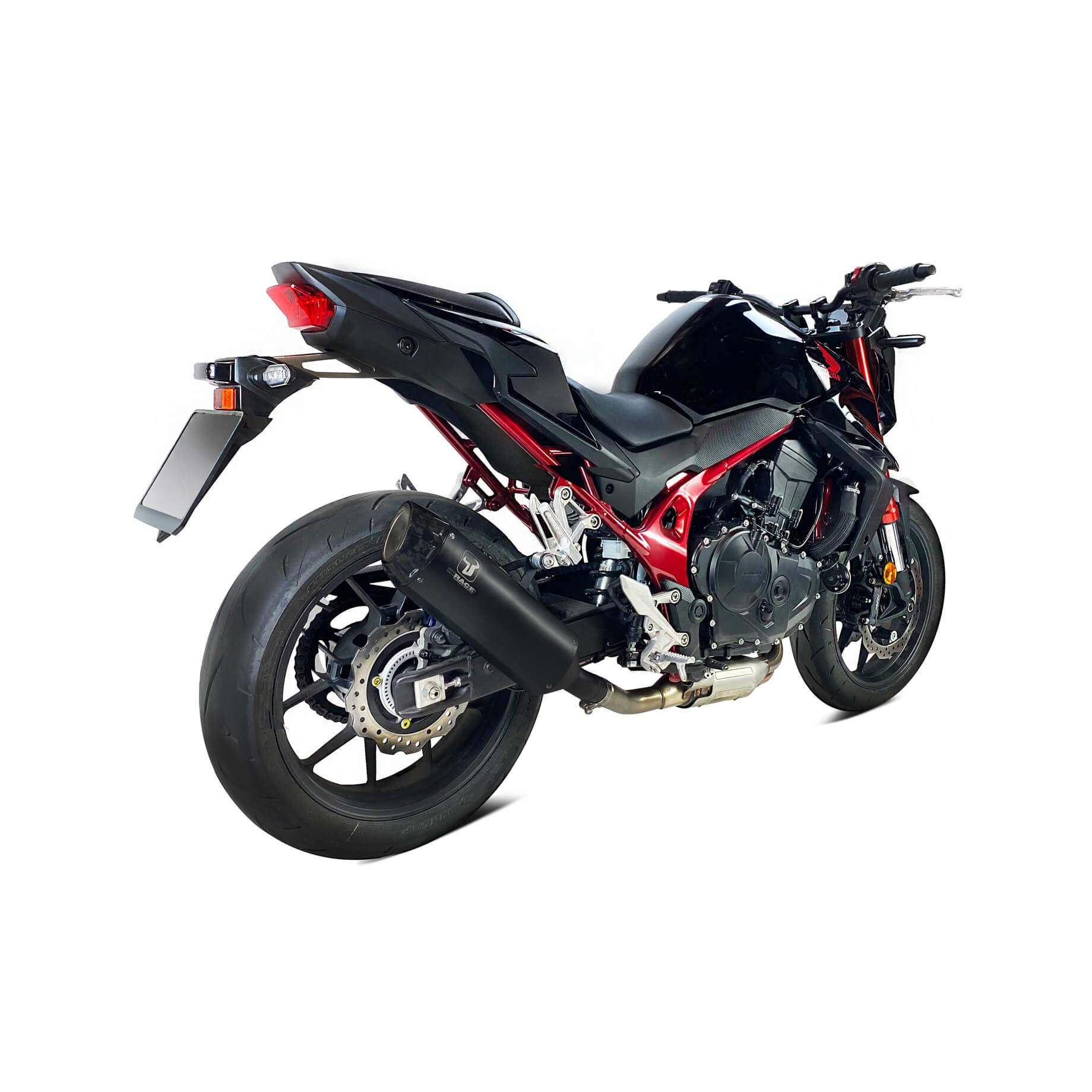 IXRACE Desert black stainless steel muffler for Honda CB 750 Hornet (23-)
