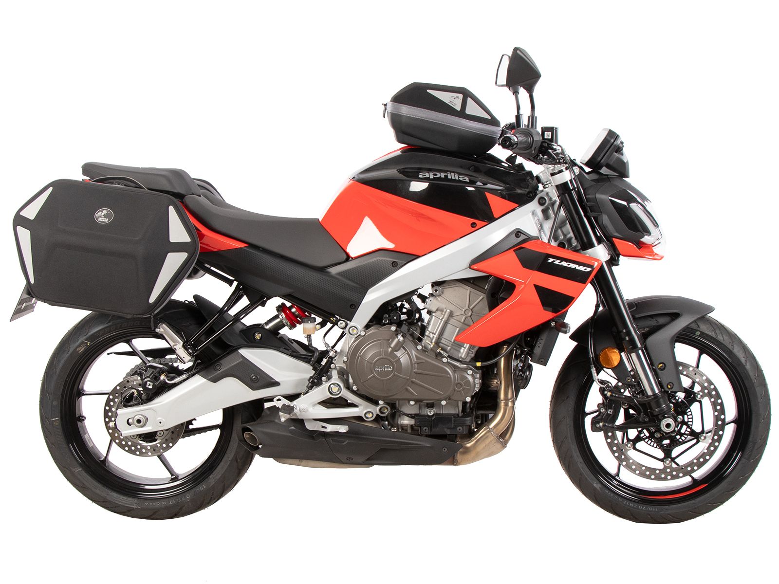 C-Bow side carrier black for Aprilia Tuono 457 (25- ) Hepco & Becker