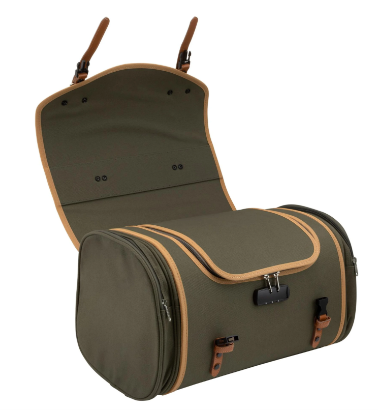 Bag "Classic" large for Vespa, canvas, olive