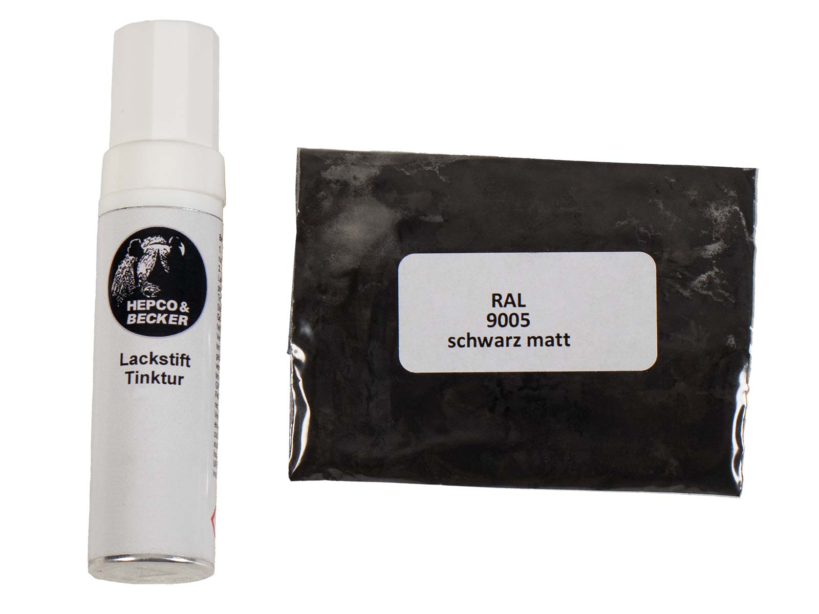 Hepco & Becker matt black paint repair kit