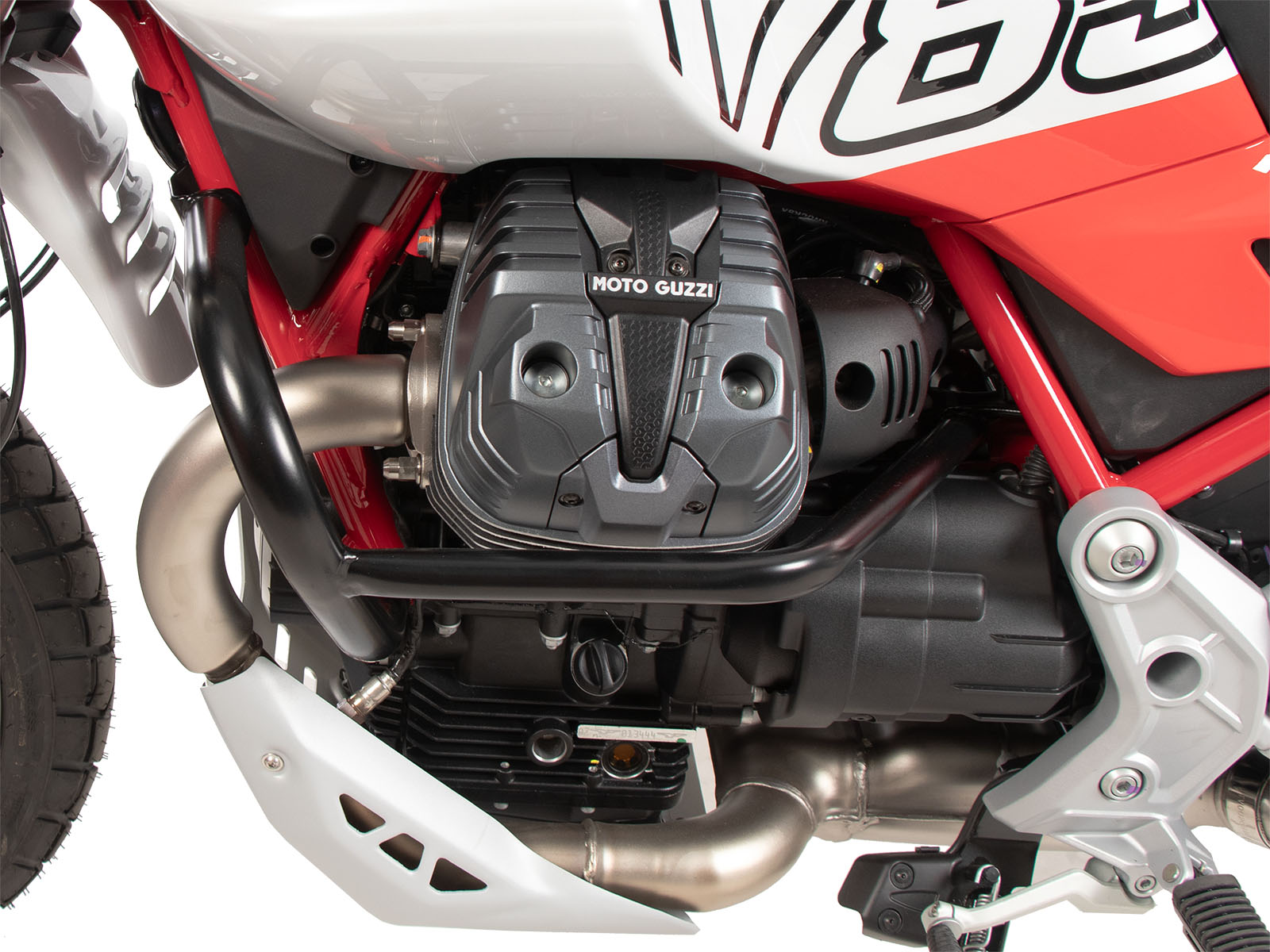 Engine guard black for Moto Guzzi V85 TT (24-) Hepco & Becker