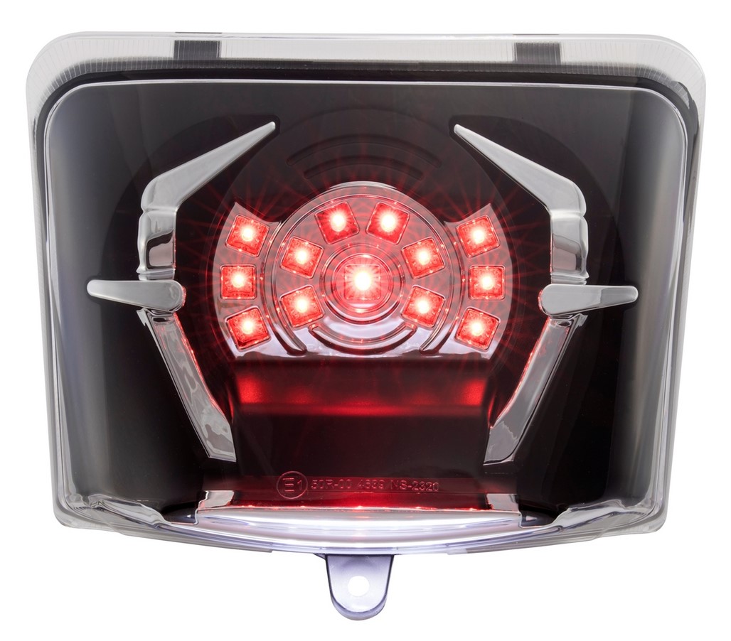 Taillight MK II LED for Vespa GTS/GTS Super/GTV/GT 60 125-300cc (-'13), clear