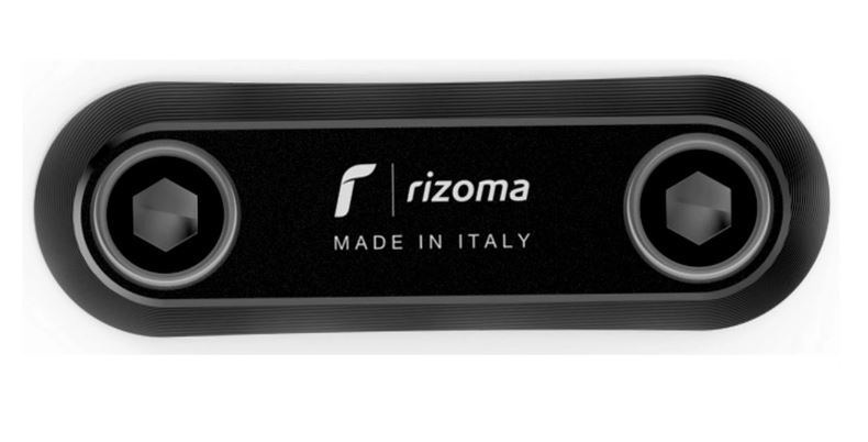 Cover thread RIZOMA pillion passenger grab rail for Vespa GTS/GTS Super/GTV/Primavera, black