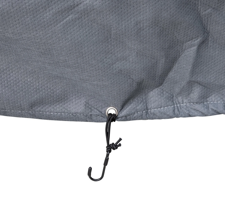 Folding garage Indoor PREMIUM 2.0 for Vespa ET2/ET4/LX/LXV/S/Primavera/Sprint, size L, gray