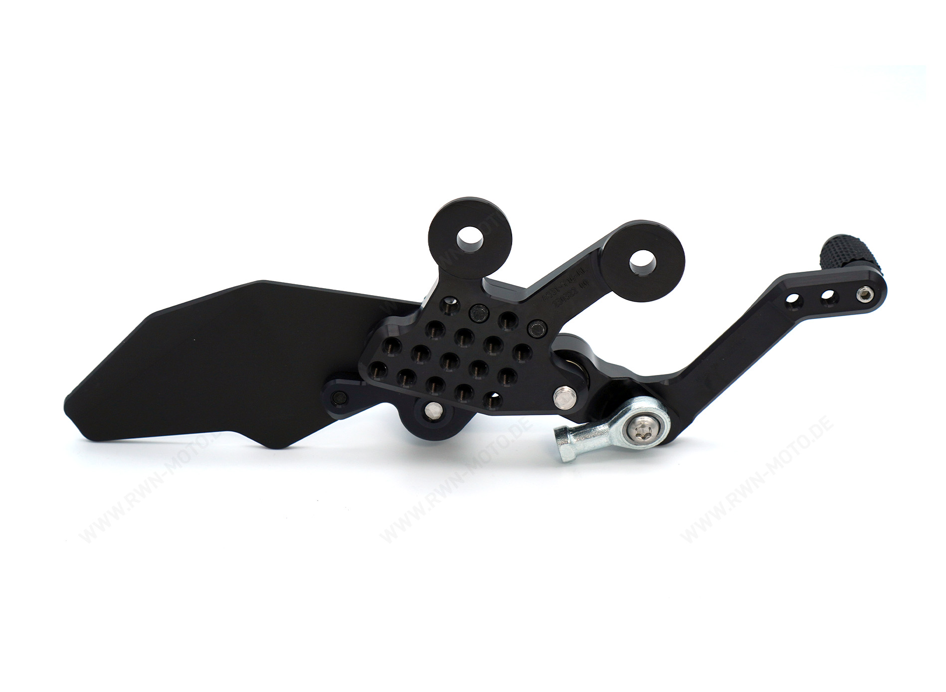 Adjustable billet aluminum footpegs for Yamaha YZF-R7 2021-