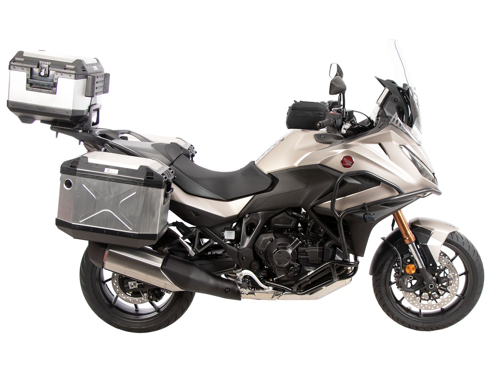 Side case carrier fixed black for Honda NT 1100 / DCT / ES (25-) Original Hepco & Becke