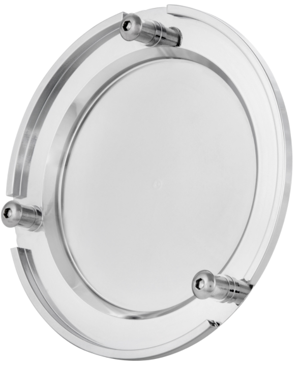 Cover vario lid for Vespa Primavera/Sprint 125-150cc i.e. 3V 4T AC, chrome
