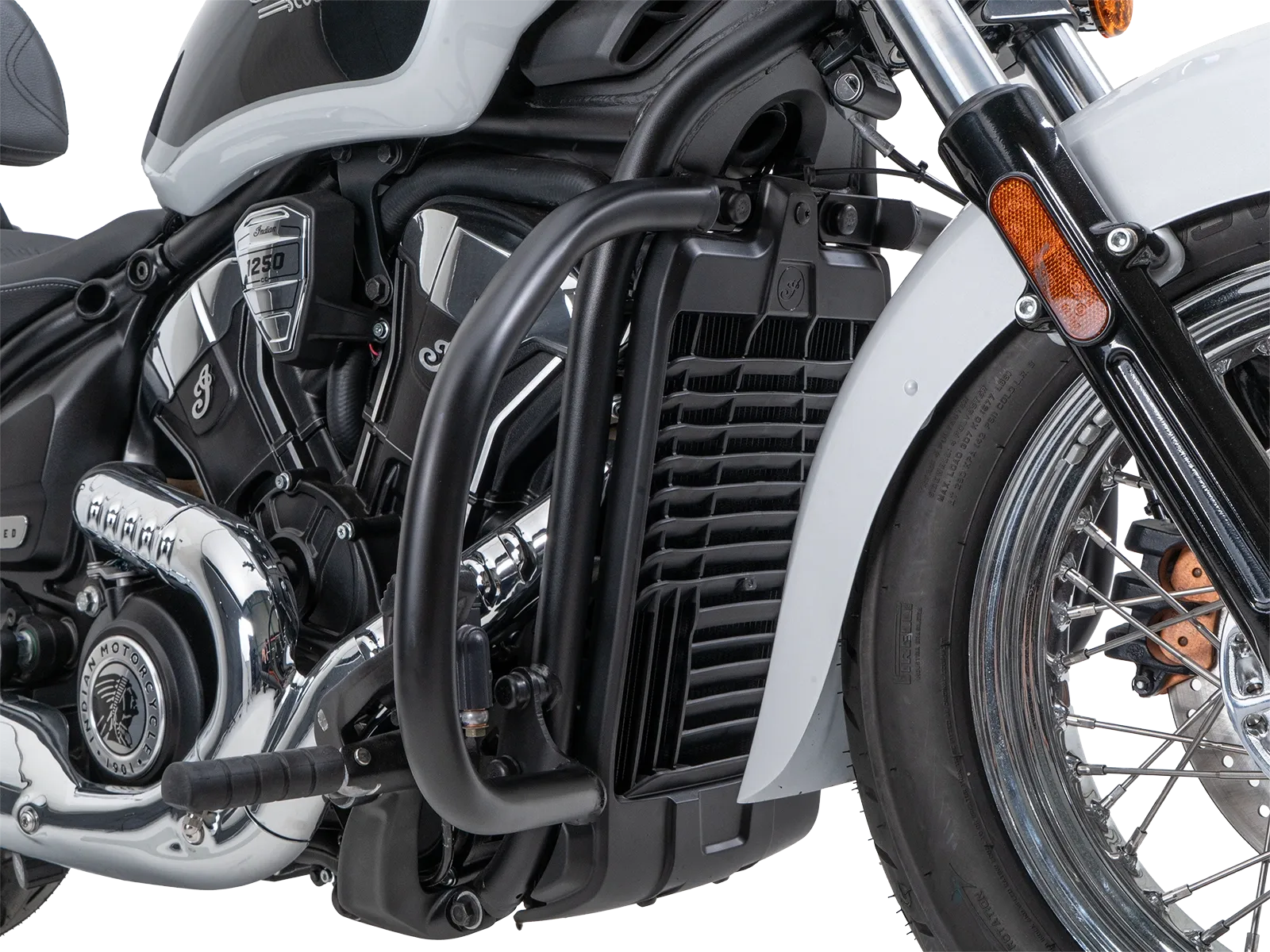 Engine guard black for Indian Scout Classic 1250 (25-) Hepco & Becker