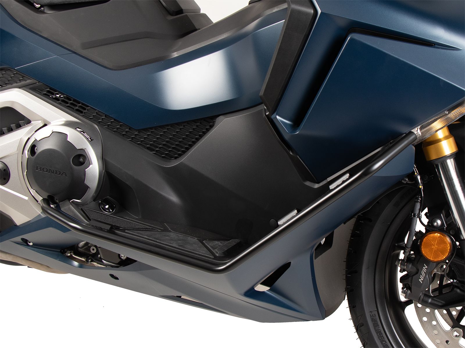 Fairing protection bar black for Honda NSS 750 Forza (21-) Hepco & Becker