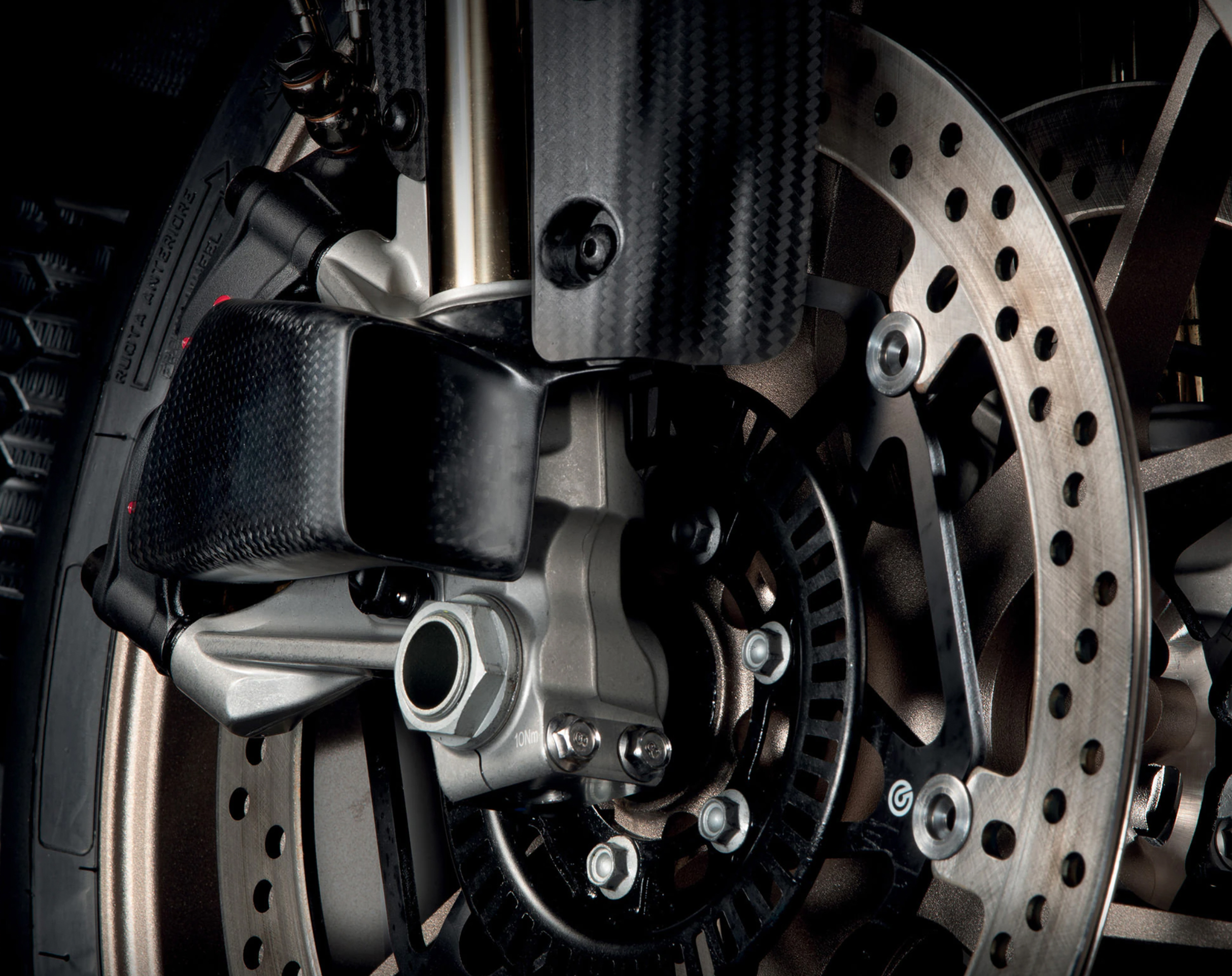 Air baffle brake carbon Aprilia RSV4 / Tuono 1000/1100