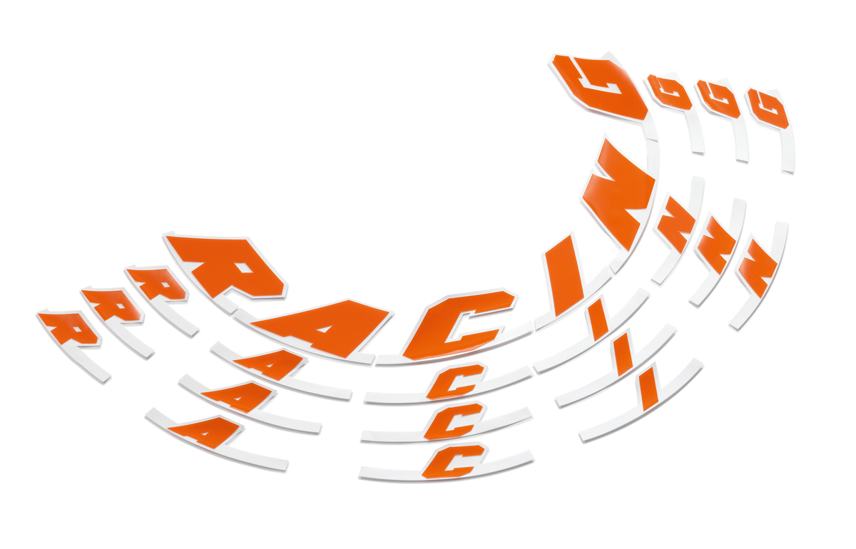 KTM rim sticker kit orange