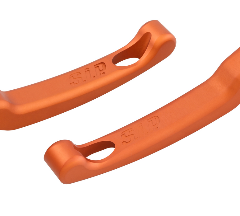 Sport lever set brake Shorty for Vespa LX /LXV /S /Primavera /Sprint 50-150ccm, orange matt