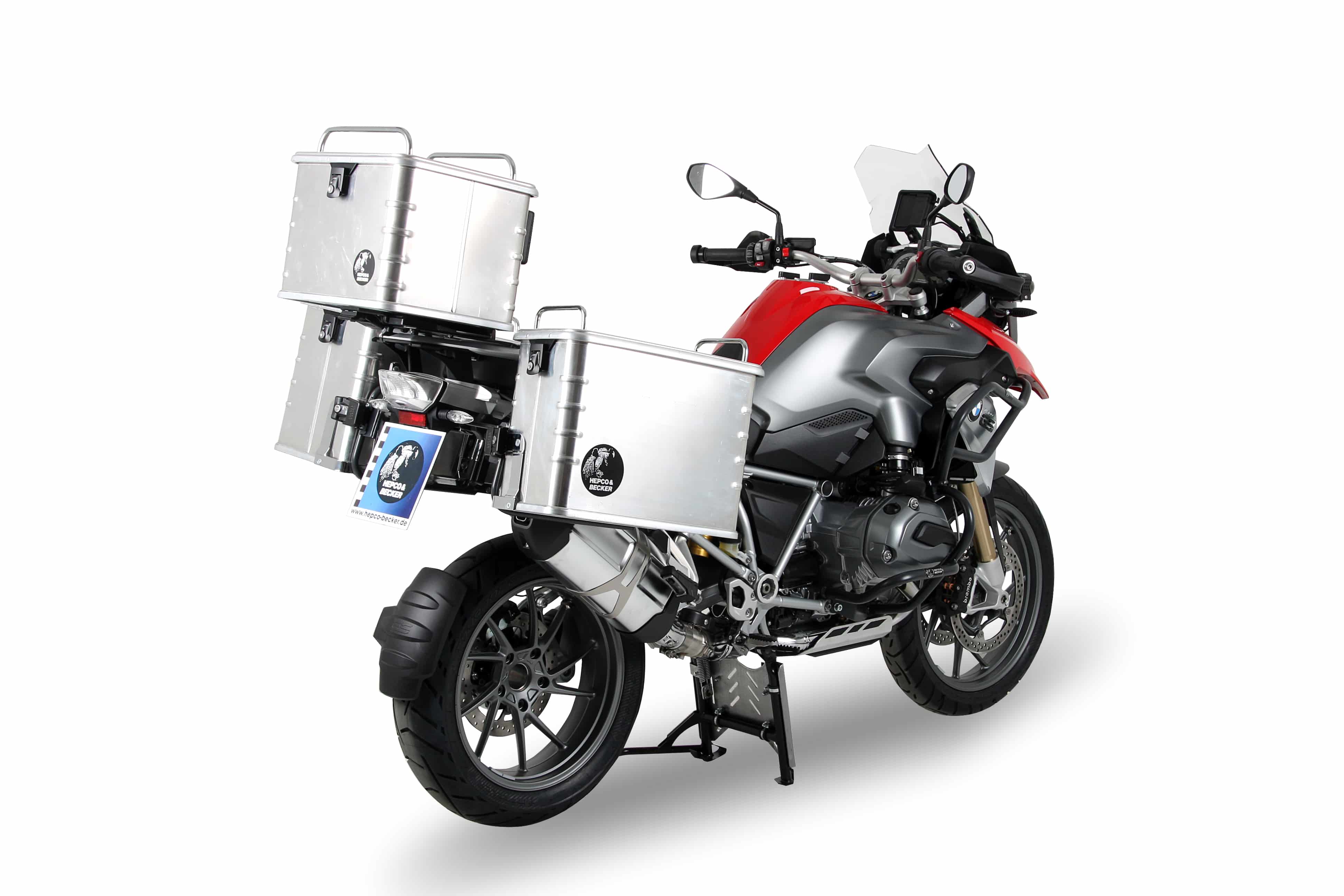 Side case carrier Lock-it black for BMW R 1250 GS Adventure (19-24) Hepco & Becker