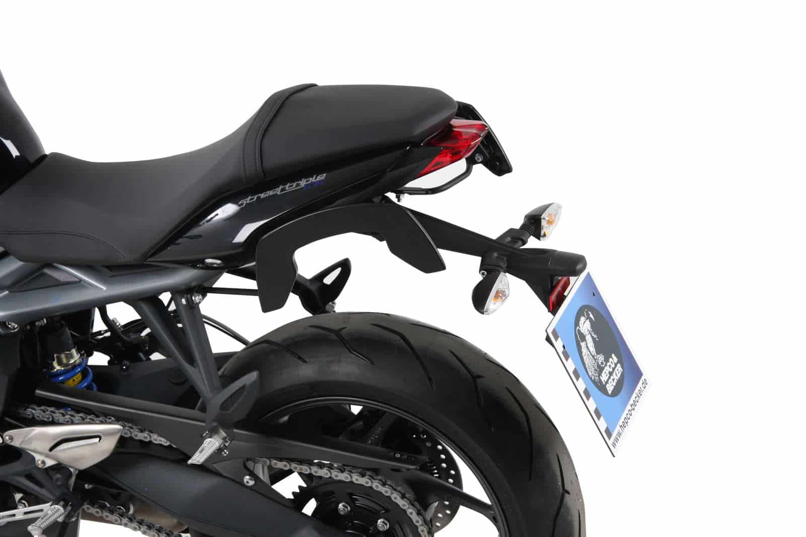 C-Bow bag holder for Triumph Street Triple 675 / R (07-12) Hepco & Becker