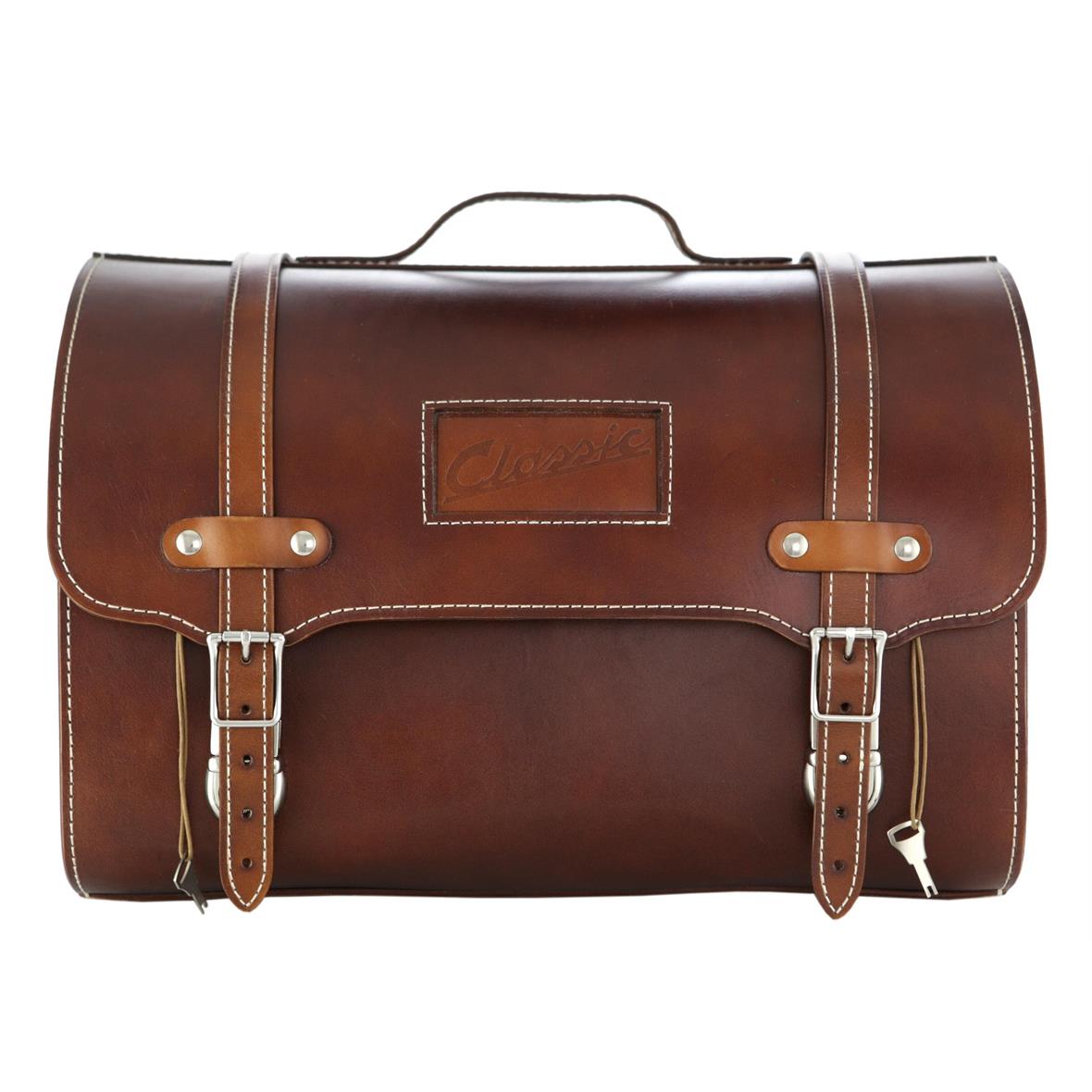 Leather case "Classic" for Vespa - brown