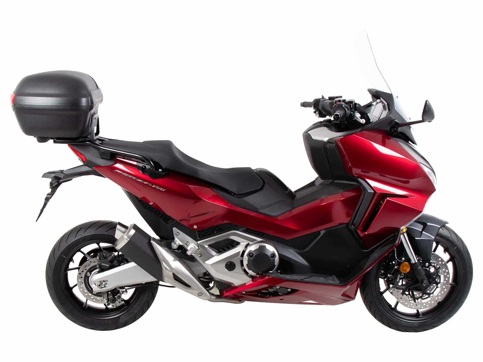 Alurack top case carrier black for Honda NSS 750 Forza (21-) Hepco & Becker