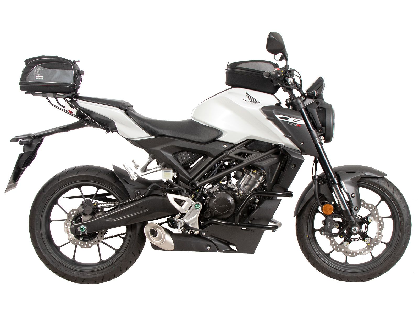 Rear bag Street Basic black for Sportracks and Smartraks Hepco & Becker