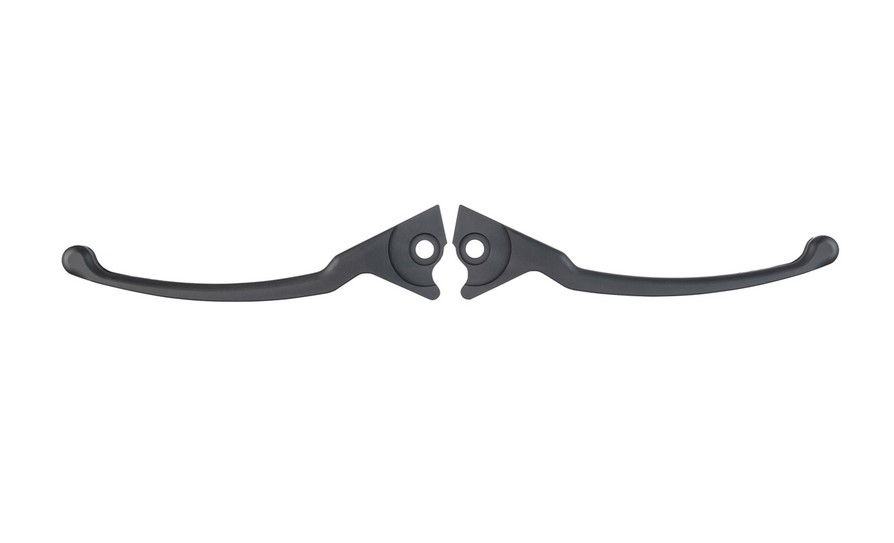 Sport lever set brake for Vespa, right and left, gray matt