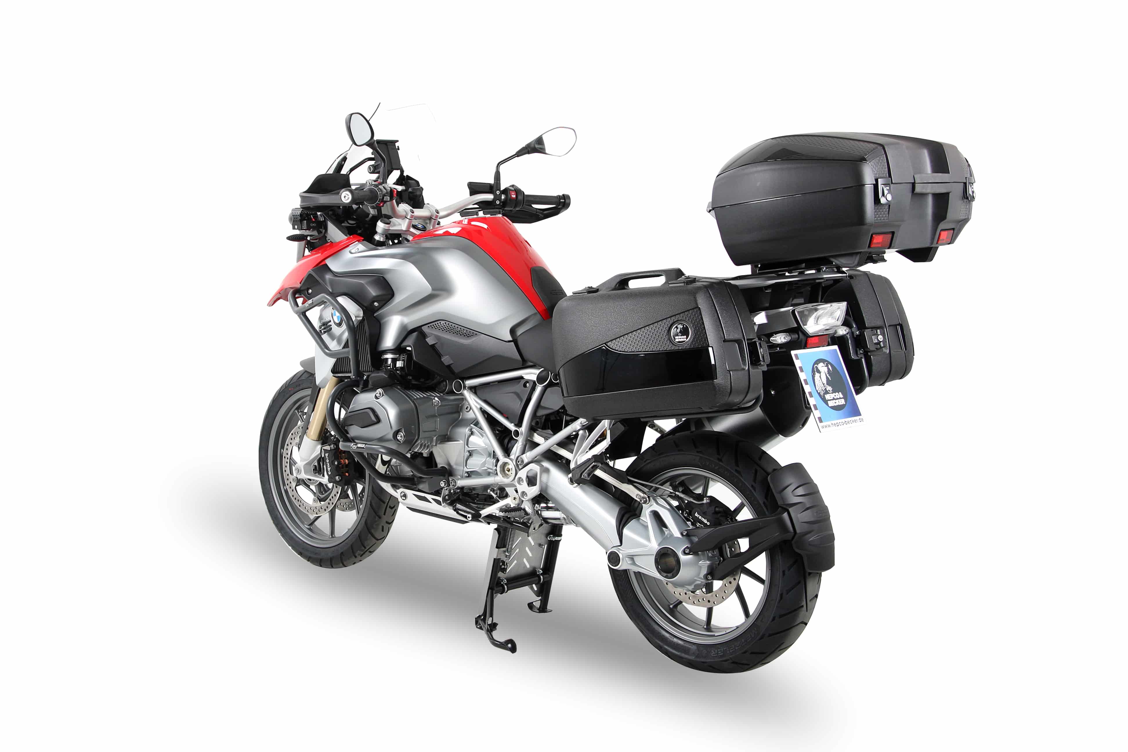 Side case carrier Lock-it black for BMW R 1250 GS Adventure (19-24) Hepco & Becker