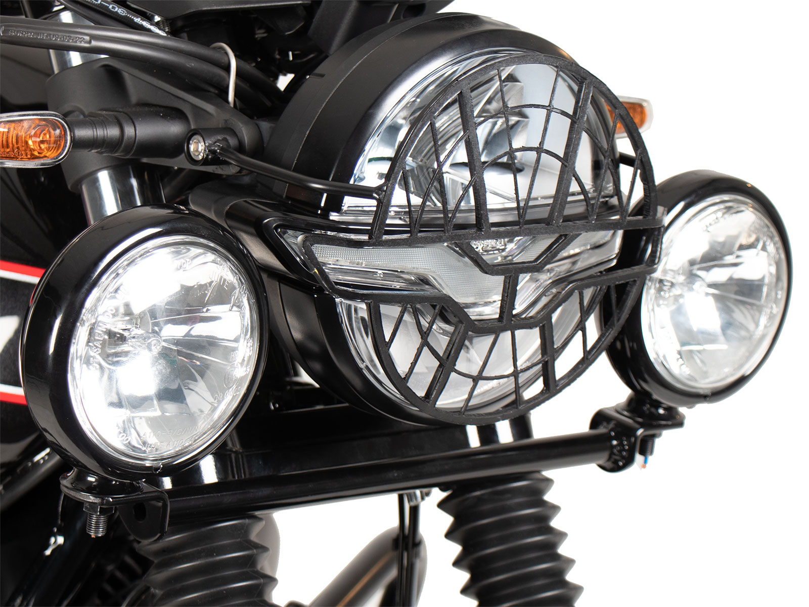 Auxiliary headlight for Moto Guzzi V7 Stone Special Edition (22-) Hepco & Becker