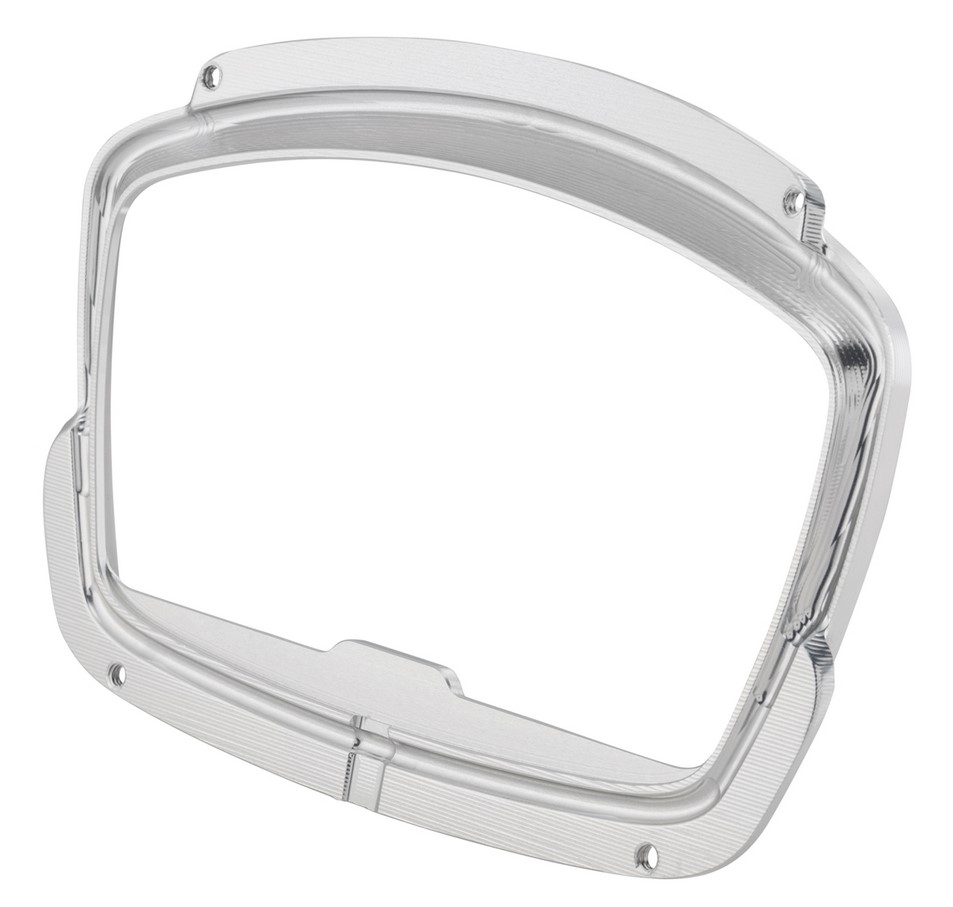 Decorative ring speedometer for Vespa GTS Supertech HPE 125/300 ('19-), silver