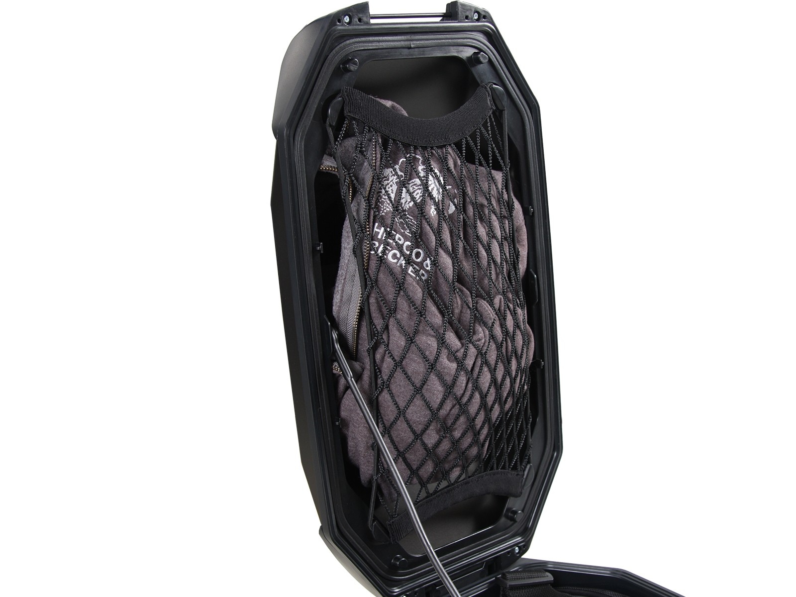 Xceed side case 38 Ltr. Jet Black black Hepco & Becker