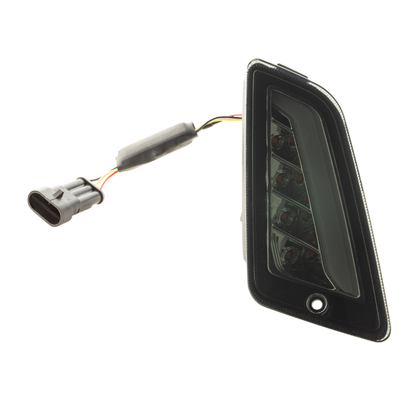 Turn signal kit front & rear for Vespa GTS/GTS Super/GTV 125-300cc, tinted