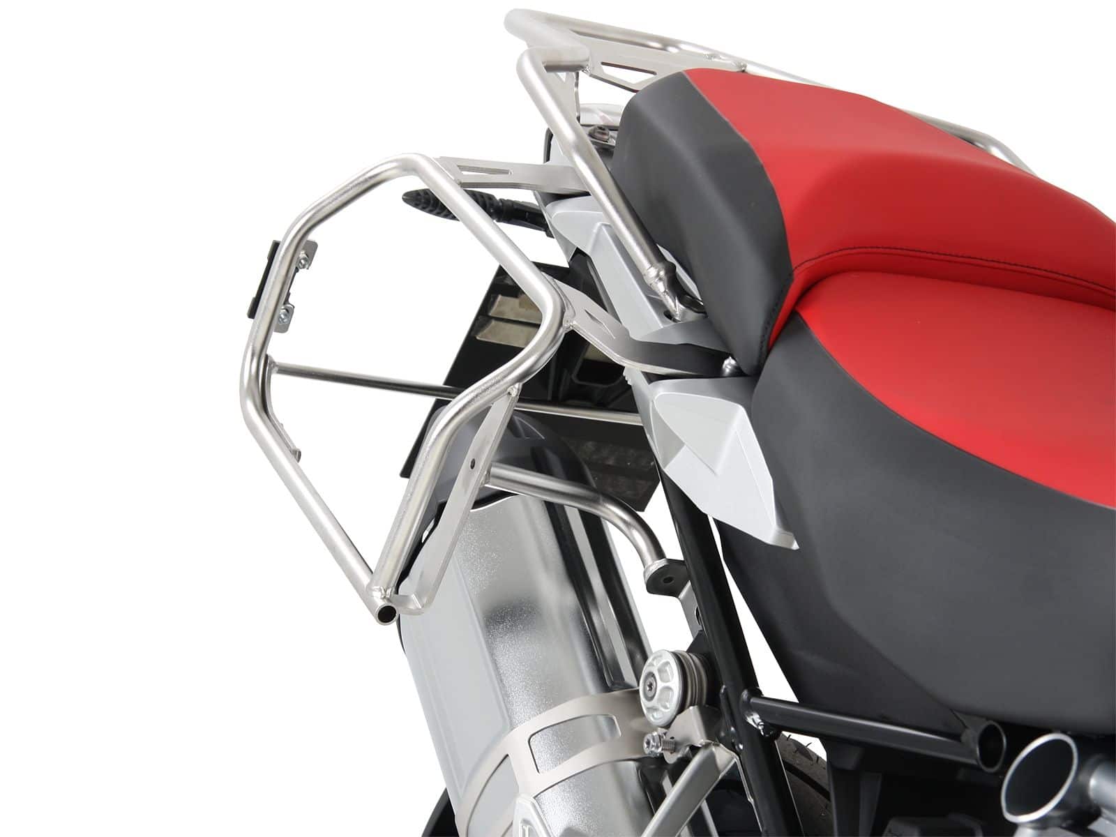 Case carrier set Cutout carrier incl. case set Xplorer Cutout black for BMW R 1250 GS Adventure