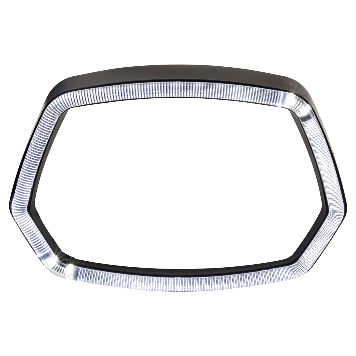 Lamp ring black matt LED light ring for Vespa Sprint 125/150cc 4T ('13-'18)