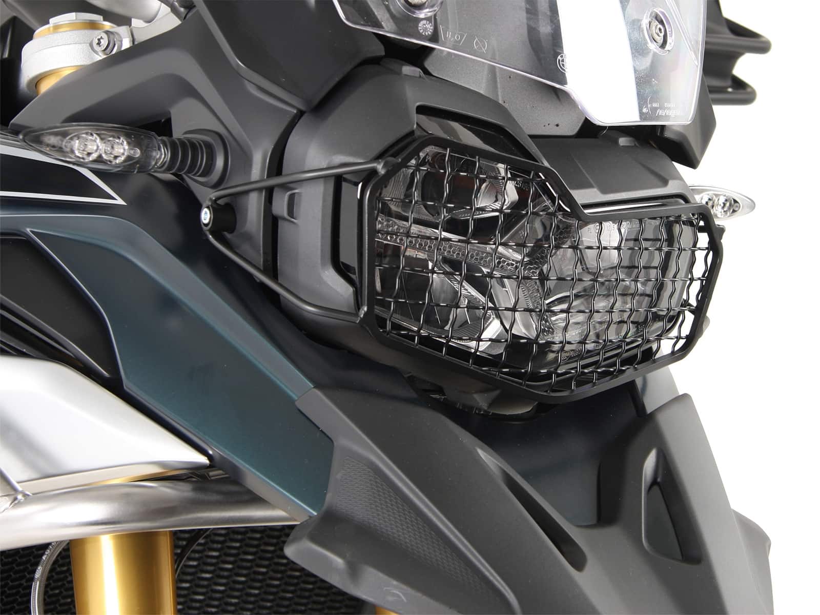 Lamp guard black for BMW F 750 GS Hepco & Becker