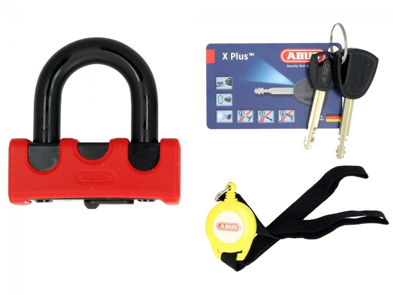 ABUS U-lock Granit Power XS 67 for motorcycle, scooter & Vespa