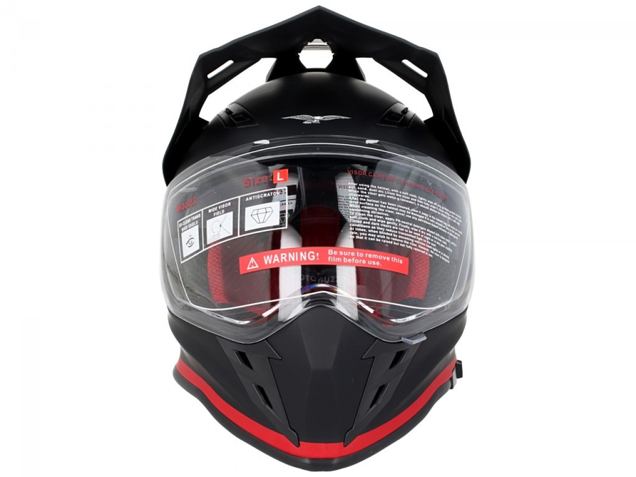 Moto Guzzi Adventure Touring Helmet V85TT black