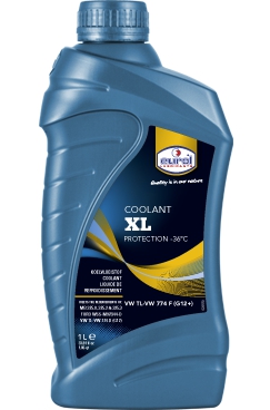 Eurol coolant, Coolant XL Yellow -36°C, yellow, 1 l