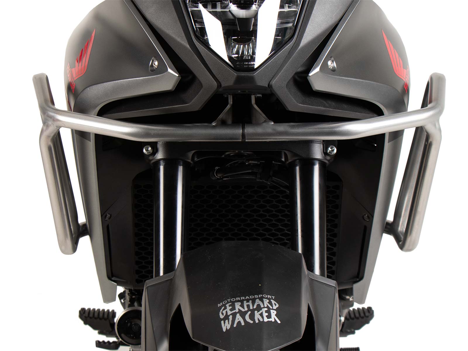 Silver tank guard for Honda XL 750 Transalp (25- ) Hepco & Becker
