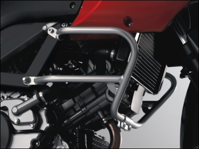 Engine Guard, Silver for Suzuki V-Strom 650 BJ. 2009-2011/ V-Strom 650 BJ. 2004-2008