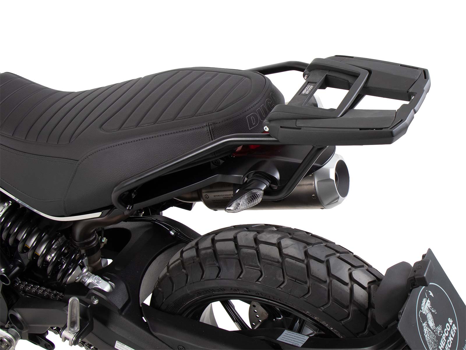 Easyrack Topcaseträger black for Ducati Scrambler 1100 Dark Pro /Pro /Sport Pro (21-24)